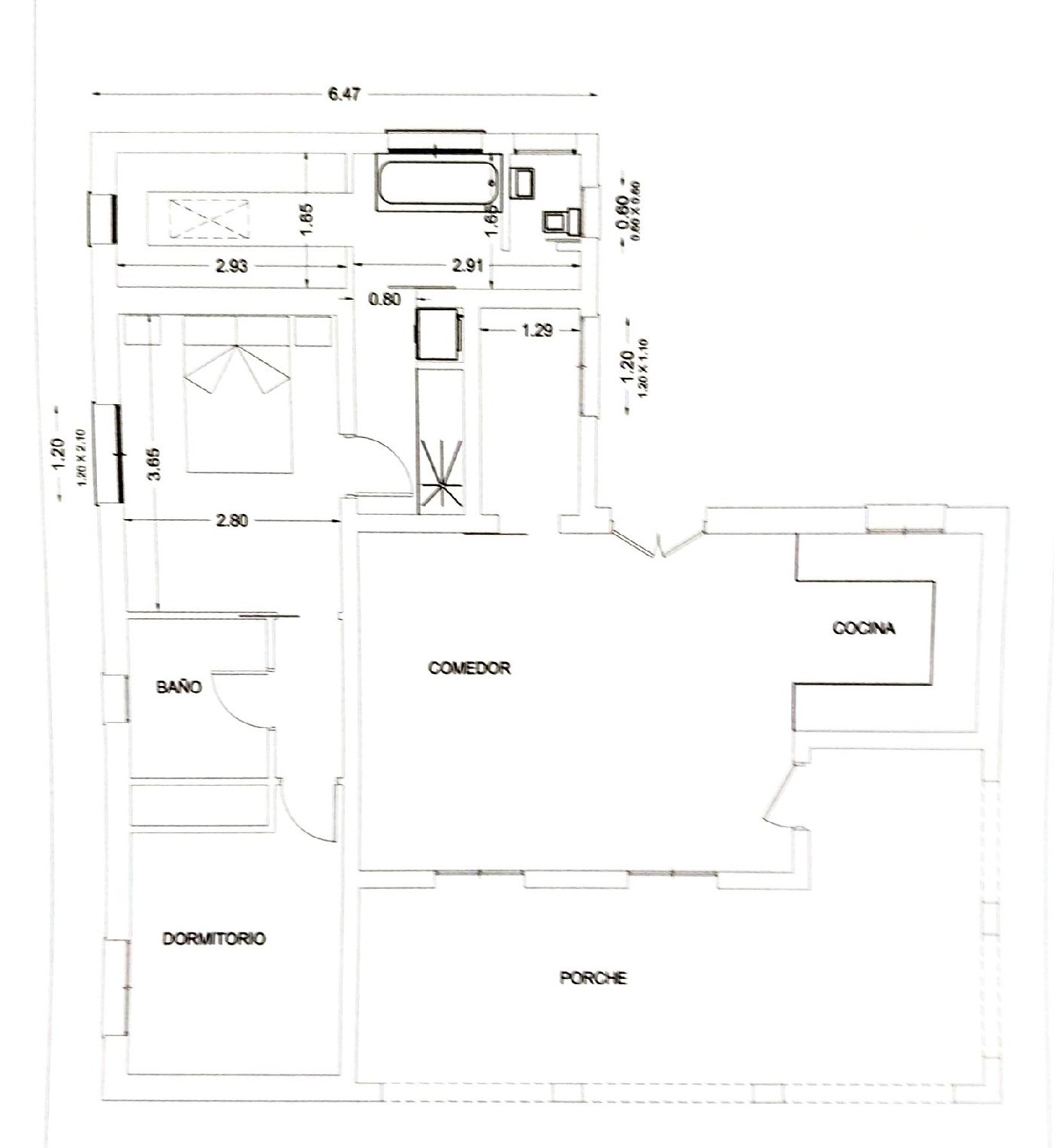 Casa / Villa / Chalet / Estilo Ibicenco / Con vista al Montgó (Ref. DE105CH)